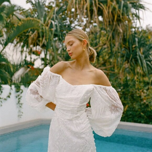 NWT Sabo Luxe - Favela Drape Dress.  SZ XS - Picture 6 of 7